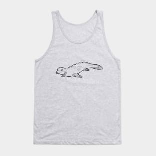 Inktober Iliamna Lake Monster Cryptid Tank Top